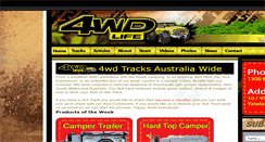 Desktop Screenshot of 4wdlife.com.au